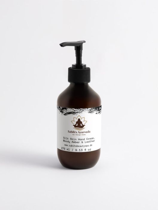 Silk Skin Hand Cream, Woody Amber & Leather